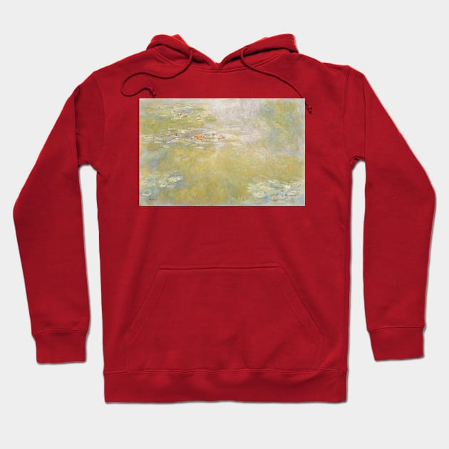 The Water-Lily Pond - Claude Monet Hoodie by KargacinArt